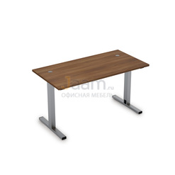 Мебель для персонала Стол рабочий прямолинейный с кабель-каналом (T-образная опора) 2МТК.079
