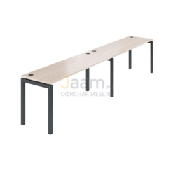 Мебель для персонала Бенч линейный на 2 рабочих места АМБЛ-005.60-2