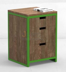 Мебель для персонала Офисная тумба METALLFRAME G OAK