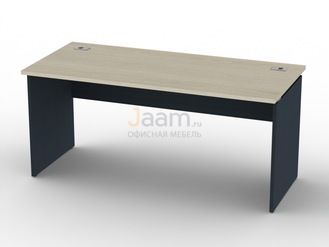 Мебель для персонала Стол письменный с 2-мя заглушками кабель-канала I-26