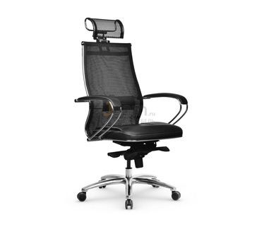 Кресло для руководителя SAMURAI SL-2.05 MPES ЧЕРНЫЙ ПЛЮС