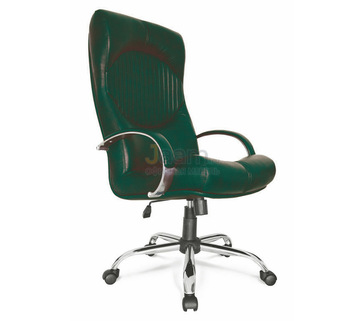 Кресло для руководителя Гермес хром