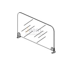 Мебель для персонала Экран-перегородка АКРИЛ с креплением на поперечную часть столешницы RP-99.2