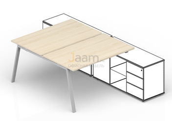 Мебель для персонала Составной стол для крепления к сервисным опорным тумбам AR2TS146FU